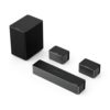 ULTIMEA 5.1 Surround Sound Bar, Peak Power 320W, Surround Sound System Home Theater Sound Bar for Smart TV with Adjustable Surround Speakers and Subwoofer,TV soundbar Poseidon D50