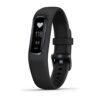 Garmin vivosmart 4, Activity and Fitness Tracker w/ Pulse Ox and Heart Rate Monitor, Black, Large Band - Image 2